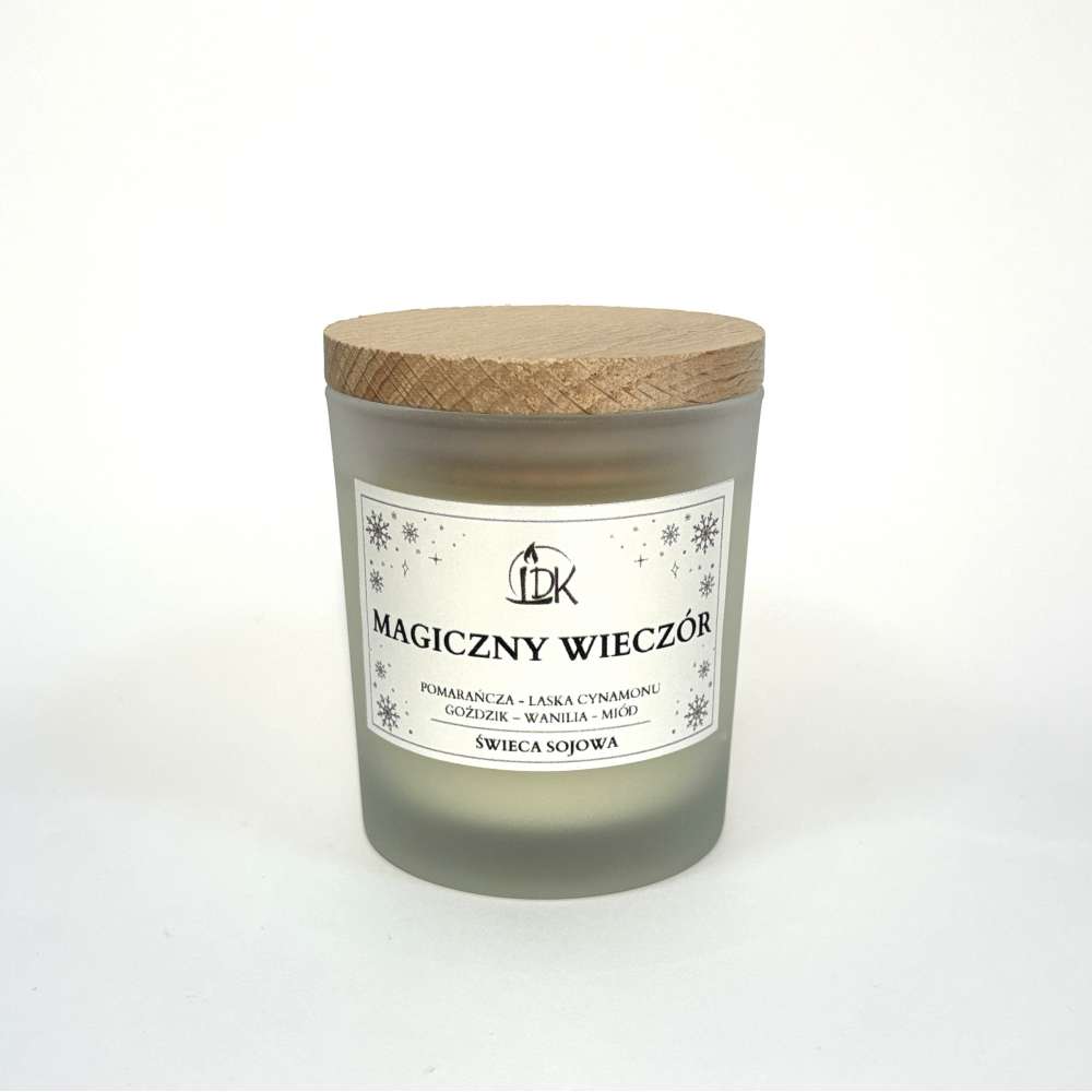 MAGICZNY WIECZÓR ZIMA| świeca sojowa 205ml