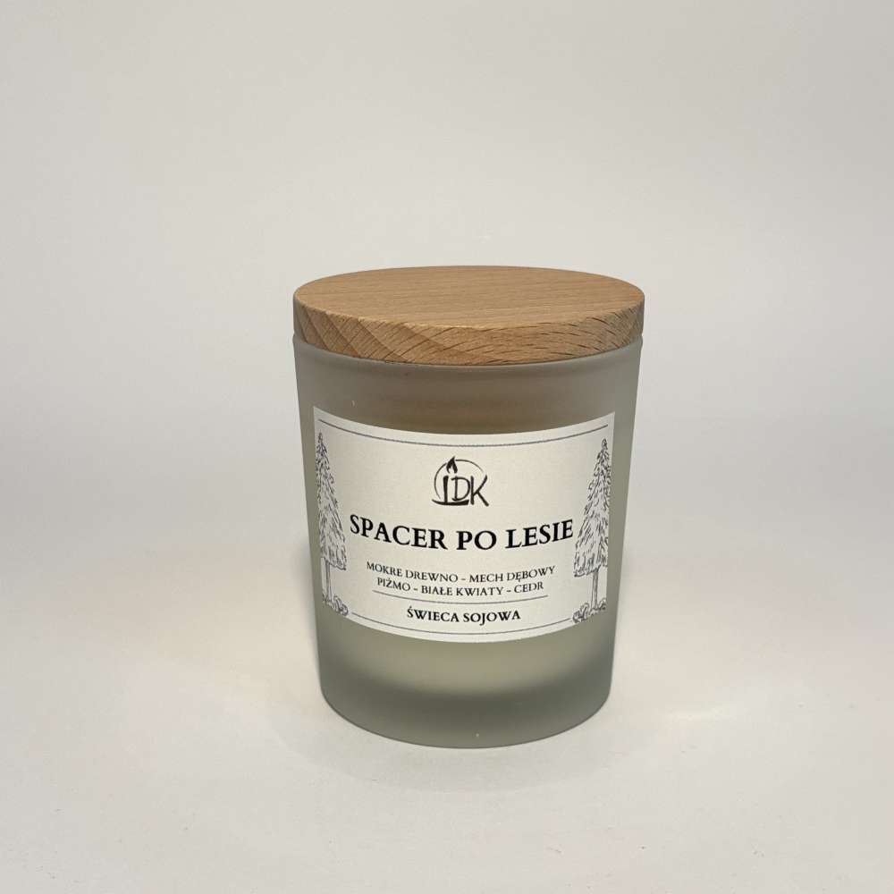 SPACER PO LESIE | świeca sojowa 205ml