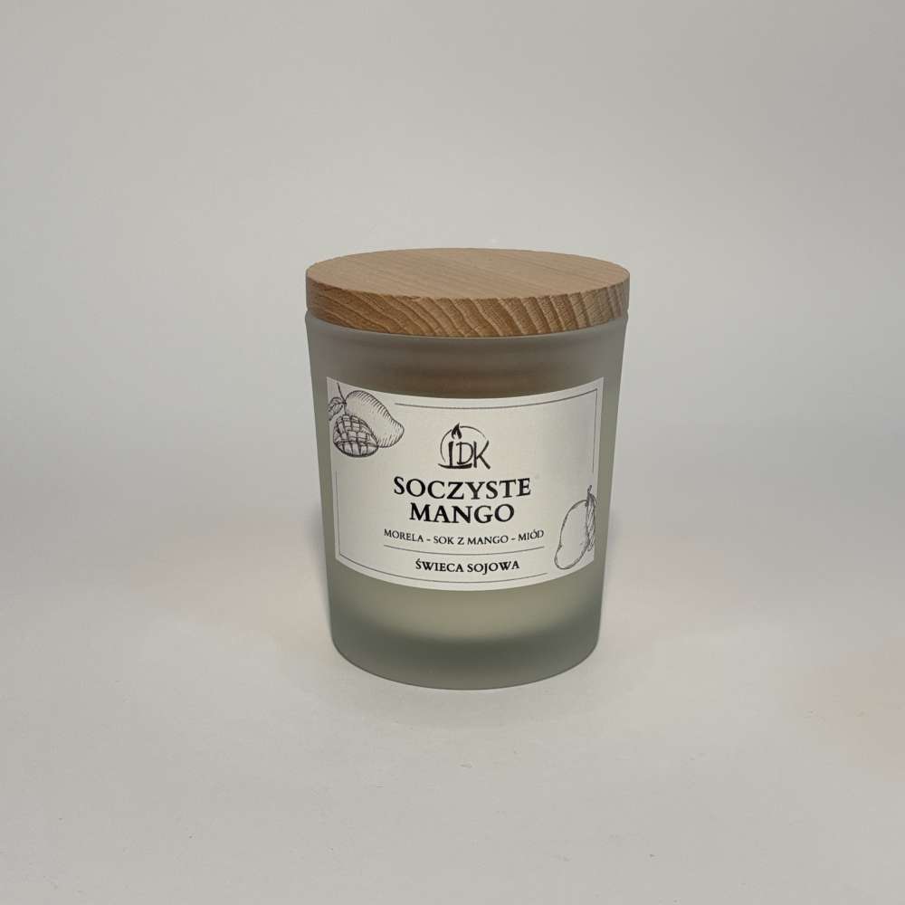 SOCZYSTE MANGO | świeca sojowa 205ml
