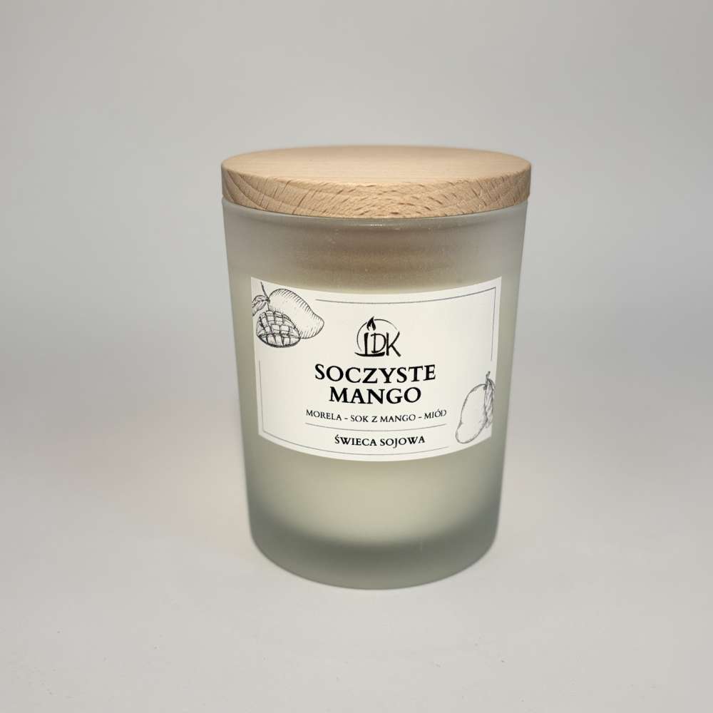 SOCZYSTE MANGO | świeca sojowa 280ml